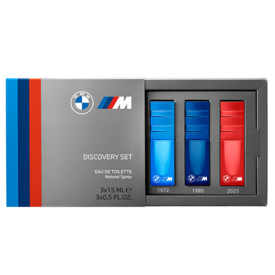 Set apă de toaletă BMW M Discovery 3x15 ml