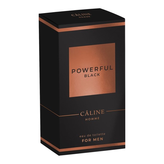 Apa de toaleta Caline Homme Powerful Black 60 ml