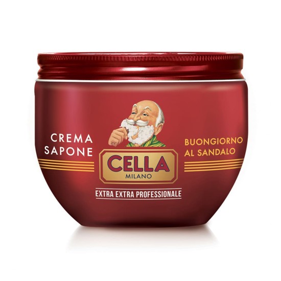 Crema de barbierit in bol Cella Professionale Buongiorno al Sandalo 300ml