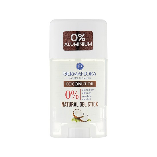 Deodorant stick gel Dermaflora 0% Aluminium Coconut Oil 50 ml