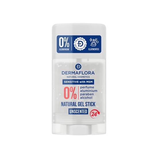Deodorant stick gel Dermaflora 0% Aluminium Sensitive with MSM 50 ml