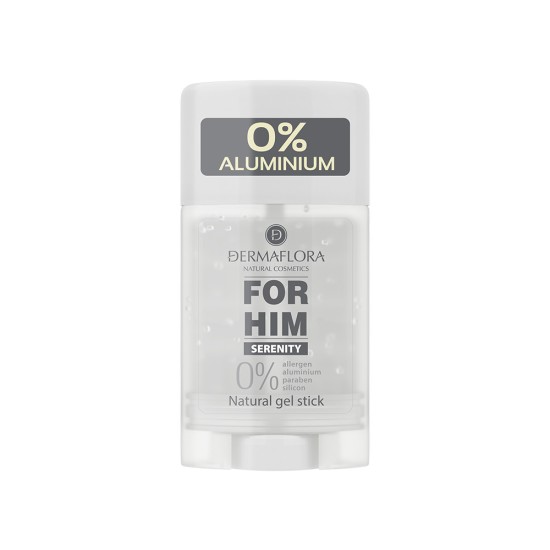 Deodorant stick gel Dermaflora for him 0% Aluminium Serenity 50 ml