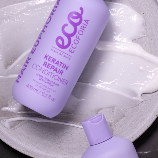 Balsam pentru refacerea parului Ecoforia Keratin 400 ml
