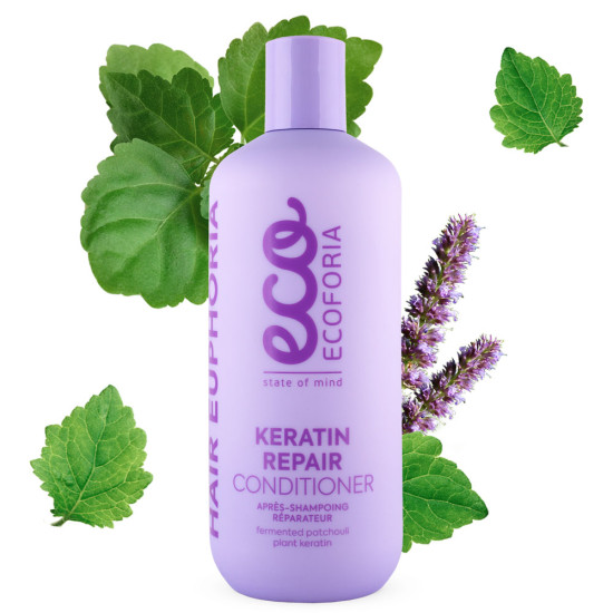 Balsam pentru refacerea parului Ecoforia Keratin 400 ml