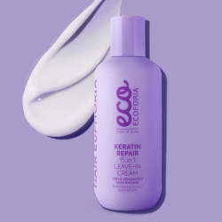Crema 15 in 1 pentru refacerea parului Ecoforia Keratin 200 ml