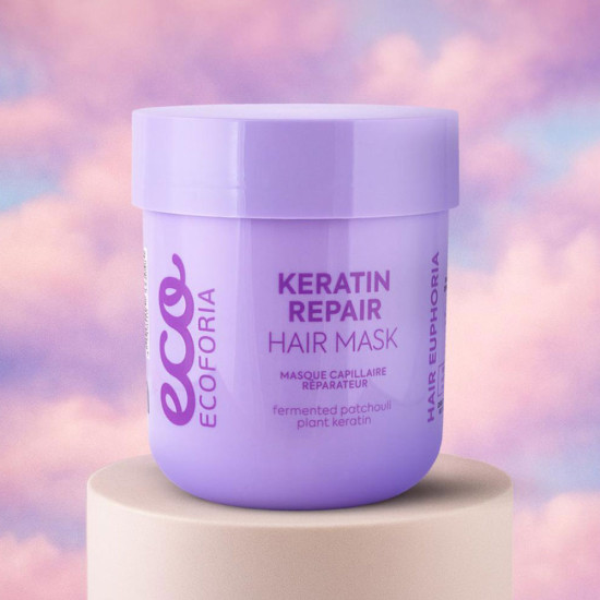 Masca pentru refacerea parului Ecoforia Keratin 200 ml