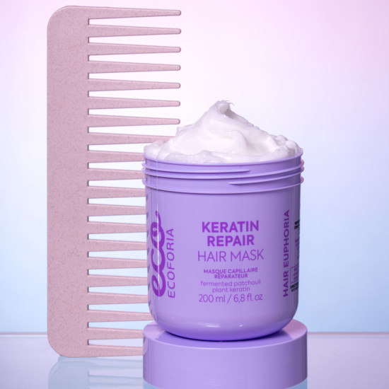 Masca pentru refacerea parului Ecoforia Keratin 200 ml