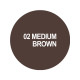 Creion de sprâncene pudră Eveline Brow&Go Nr 2