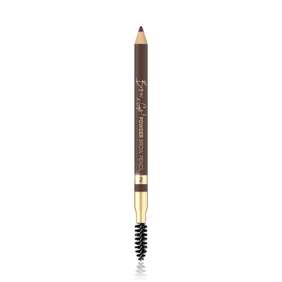 Creion de sprâncene pudră Eveline Brow&Go Nr 2