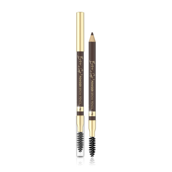 Creion de sprâncene pudră Eveline Brow&Go Nr 2