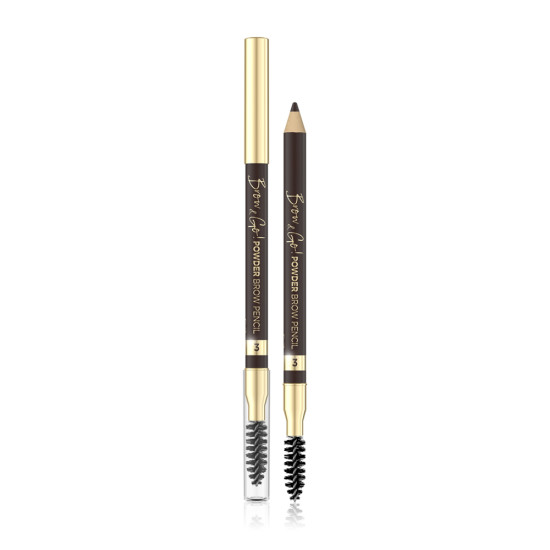 Creion de sprâncene pudră Eveline Brow&Go Nr 3