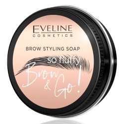 Sapun pentru stilizarea sprancenelor Eveline Brow & Go So Fluffy 25 g