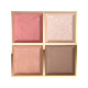 Paletă de conturare a feței Eveline Celebrity Skin 4in1 Multitasking Baked Face