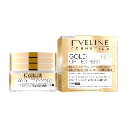 Crema de zi si noapte Eveline 24K Gold Lift Expert 60+ 50ml