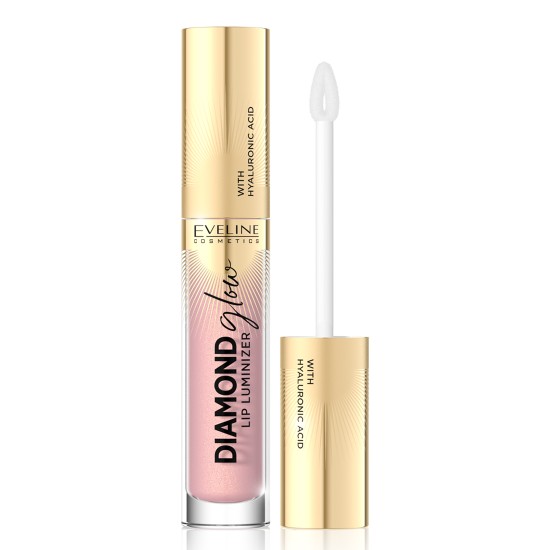 Luciu de buze Eveline Diamond Glow Lip Luminizer 03 Caramel Ice Cream