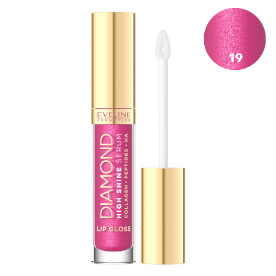 Luciu de buze Eveline Diamond Glow Lip Luminizer 19