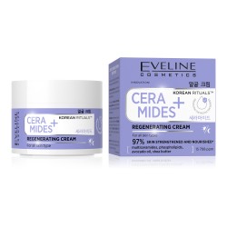 Cremă de față cu efect de regenerare Eveline Korean Rituals Ceramides+ 50 ml