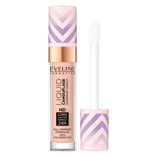 Fond de ten Eveline Liquid Camouflage Concealer Light Peach 2,5