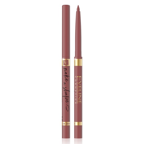 Creion de buze automatic Eveline Make A Shape Lip Liner Nude Beige