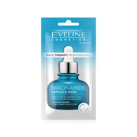 Mască-Fiolă Eveline Face Therapy Professional Niacinamide 8 ml