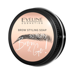 Sapun pentru stilizarea sprancenelor Eveline Brow & Go So Fluffy 25 g