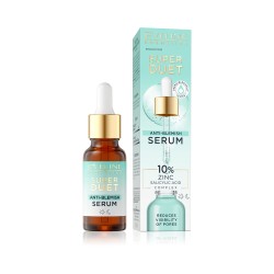 Ser Anti-Imperfectiuni cu complex 10% Zinc&Acid Salicilic Eveline Super Duet 18 ml