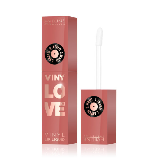Ruj lichid Eveline VinyLove Vinyl Lip Liquid Nr. 04 Peachy