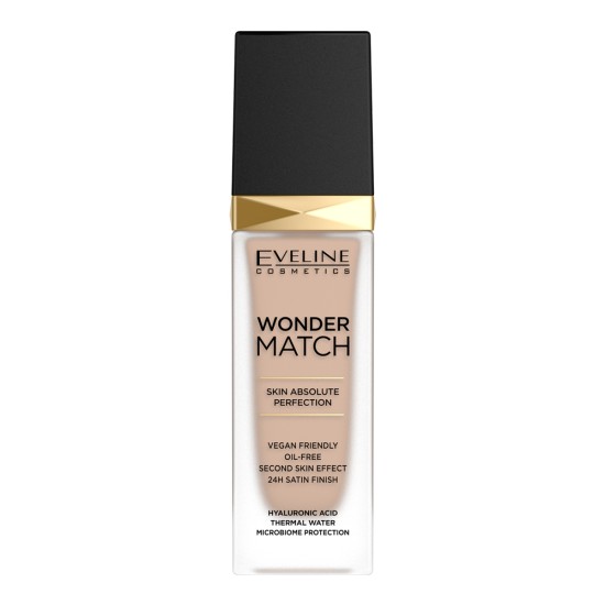 Fond de ten Eveline Wonder Match 12 Light Natural, 30 ml