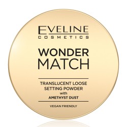 Pudra translucenta pentru machiaj Eveline Wonder Match Amethyst Dust