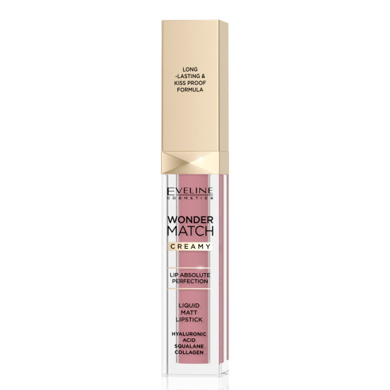 Ruj lichid Eveline Wonder Match, 11, Sweet Pink