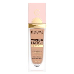 Fond de ten Eveline Wonder Match, SPF 20, 25 Sand Beige