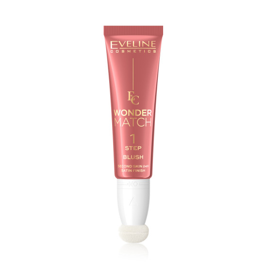 Fard de obraz Eveline Wonder Match Blush Step 1 Satin Finish Nr 2 14 ml