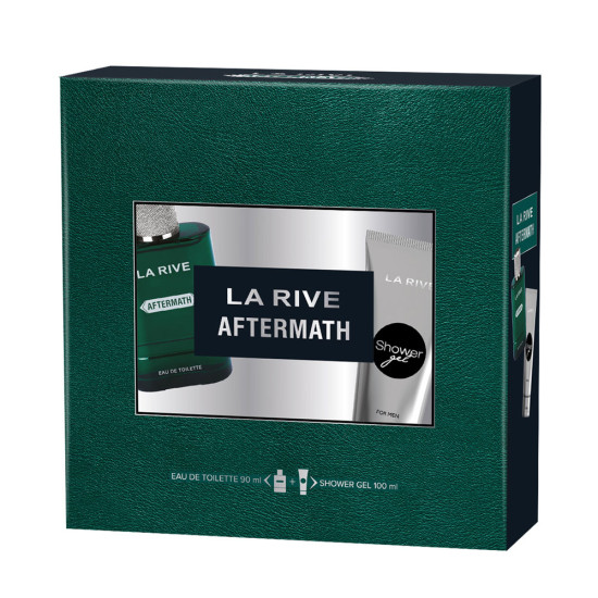 Set cadou La Rive Aftermath cu apă de toaletă și gel de duș