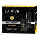 Set cadou La Rive Black Fury cu apă de toaletă și deodorant
