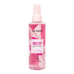Spray parfumat pentru corp si par La Rive Pretty Flowers Mist 200 ml