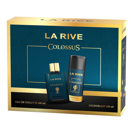 Set cadou La Rive Colossus cu apă de toaletă și deodorant