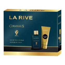 Set cadou La Rive Colossus cu apă de toaletă și gel de duș