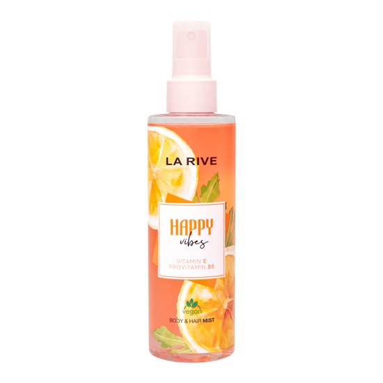 Lotiune parfumata pentru ingrijirea corpului si a parului La Rive Happy Vibes 200 ml