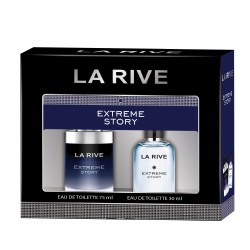 Set cadou La Rive Extreme Story cu apa de toaleta 75 ml si 30 ml