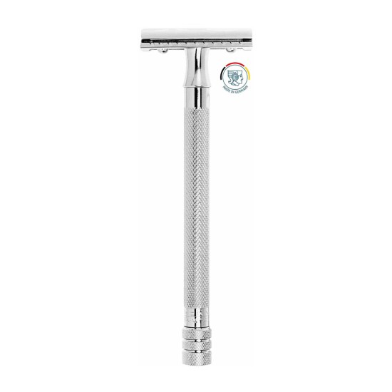 Aparat de ras safety razor cu cap cu pieptene inchis Merkur 24C Ladies