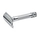 Aparat de ras safety razor cu cap cu pieptene închis Merkur 34C Chrome
