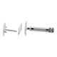 Aparat de ras safety razor cu cap cu pieptene închis Merkur 34C Chrome