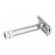 Aparat de ras safety razor cu cap cu pieptene închis Merkur 34C Matt Chrome