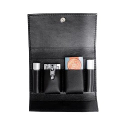 Aparat de ras safety razor cu cap cu pieptene inchis Merkur 46C Travel