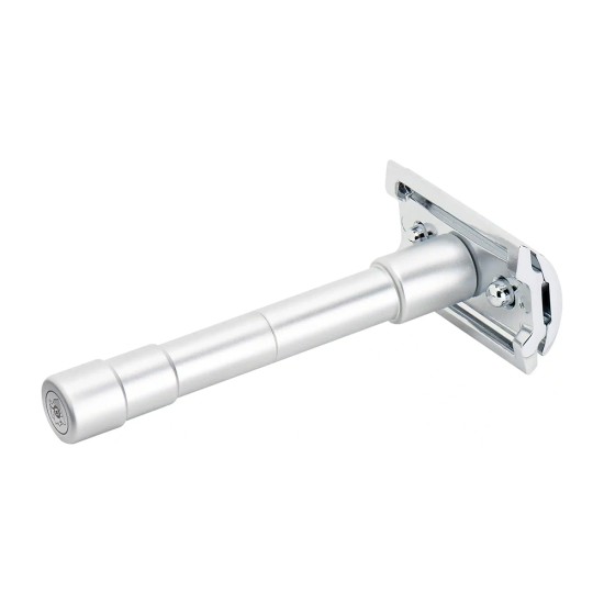 Aparat de ras safety razor cu cap cu pieptene inchis Merkur 46C Travel