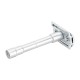 Aparat de ras safety razor cu cap cu pieptene inchis Merkur 46C Travel