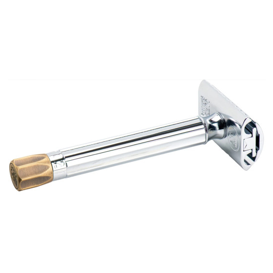 Aparat de ras safety razor Merkur 510 Progress Antique Brass