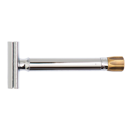 Aparat de ras safety razor Merkur 510 Progress Antique Brass
