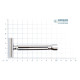 Aparat de ras safety razor Merkur 510 Progress Bright Chrome