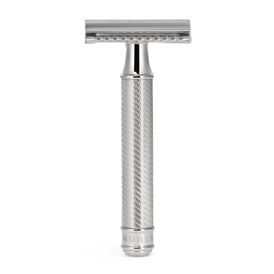 Aparat de ras safety razor cu cap cu pieptene închis Muehle R89 J80 - Ediție aniversară